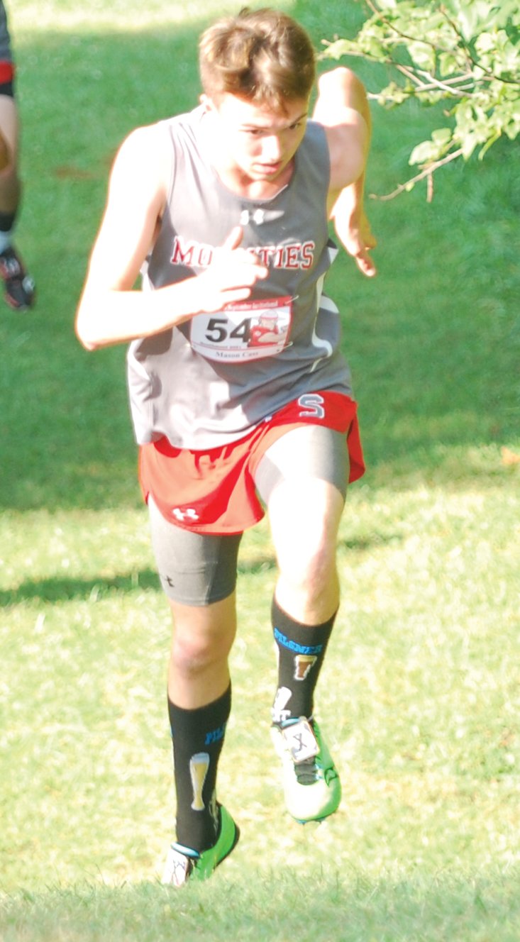 Southmont’s Mason Cass led the Mounties with a 17th place finish in 19:26.